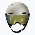 Vaikiškas slidinėjimo šalmas Alpina Zupo 2 Visor Q-Lite sand matt 3