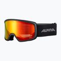 Slidinėjimo akiniai Alpina Narkoja 2 Q-Lite black matt/red s2