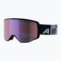 Slidinėjimo akiniai Alpina Venet M Q-Lite  white/lilac matt
