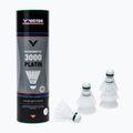 VICTOR Nylon Shuttle 3000 badmintono raketės 6 vnt. baltos spalvos 101519