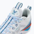 Vyriški badmintono batai VICTOR S82III AF white/myconos blue 10