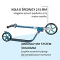 Hudora Bigwheel 215 motoroleris mėlynas 14126 10