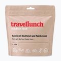 Liofilizuotas maistas travellunch Makaronai pipirų padaže su jautiena 125 g