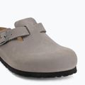 Šlepetės BIRKENSTOCK Boston Soft Footbed Oiled Leather Regular iron 7