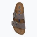 Šlepetės BIRKENSTOCK Arizona Soft Footbed Oiled Leather Narrow iron 5