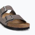 Šlepetės BIRKENSTOCK Arizona Soft Footbed Oiled Leather Narrow iron 7