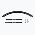 Dviračio purvasaugis ORTLIEB Quick Rack Mudguard 50mm Gravel black