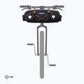 Dviračio vairo krepšys ORTLIEB Handlebar-Pack Flex 15 l black matte 7