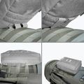 Žygio kuprinė Tatonka Pyrox BC 45 + 10 l stone grey olive 18