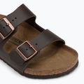 Šlepetės BIRKENSTOCK Arizona NL Regular dark brown 7