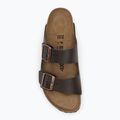 Šlepetės BIRKENSTOCK Arizona NL Narrow dark brown 5