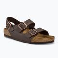 Sandalai BIRKENSTOCK Milano BF Regular dark brown