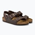 Sandalai BIRKENSTOCK Milano BF Regular dark brown 4