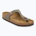 Šlepetės per pirštą BIRKENSTOCK Gizeh Birkibuc stone