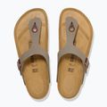 Šlepetės per pirštą BIRKENSTOCK Gizeh Birkibuc stone 3