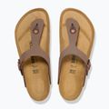 Šlepetės per pirštą BIRKENSTOCK Gizeh Birkibuc mocca 3