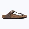 Šlepetės per pirštą BIRKENSTOCK Gizeh Birkibuc mocca 2