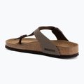 Šlepetės per pirštą BIRKENSTOCK Gizeh Birkibuc mocca 3
