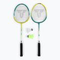 Talbot-Torro 2 kovotojų badmintono rinkinys mėlyna ir geltona 449412