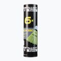 Talbot-Torro Tech 350 badmintono kamuoliukai, nailoniniai 6 vnt., geltoni 479103