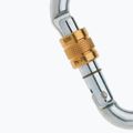 Karabinas EDELRID Steel HMS Screw silver 2