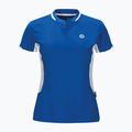 Moteriški skvošo marškinėliai Oliver Palma Polo blue/white