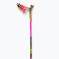 Lygumų slidinėjimo lazdos LEKI PRC 750 neon pink/ neon yellow/ black 4