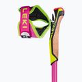 Lygumų slidinėjimo lazdos LEKI PRC 750 neon pink/ neon yellow/ black 2