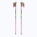 Slidinėjimo lazdos LEKI Venom SL 3D neon pink/black/neon yellow