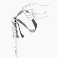 Moteriškos slidžių lazdos LEKI Bliss silvergrey/white/rose gold 5