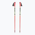 Vaikiškos slidinėjimo lazdos LEKI Racing bright red/ black/ neon yellow