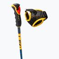 Slidinėjimo lazdos LEKI Spitfire 3D denim blue/ aegean blue/ mustard yellow 4