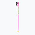 Vaikiškos slidinėjimo lazdos LEKI Racing neon pink/ black/ neon yellow 2