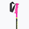 Vaikiškos slidinėjimo lazdos LEKI Racing neon pink/ black/ neon yellow 3