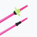 Vaikiškos slidinėjimo lazdos LEKI Racing neon pink/ black/ neon yellow 5