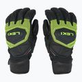 Vyriškos slidinėjimo pirštinės LEKI WCR Coach 3D black/ ice lemon 3