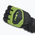 Vyriškos slidinėjimo pirštinės LEKI WCR Coach 3D black/ ice lemon 5