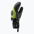 Vyriškos slidinėjimo pirštinės LEKI WCR Coach 3D Mitt black/ice lemon 4