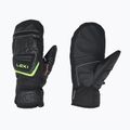 Vaikiškos slidininkų pirštinės LEKI WCR Team 3D Junior Mitt black/ ice lemon