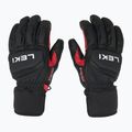 Vyriškos slidinėjimo pirštinės LEKI Griffin Pro 3D black/ red/ white 3