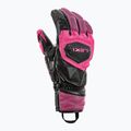 Moteriškos slidininkų pirštinės LEKI WCR Venom SL 3D black/ pink 7