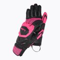 Moteriškos slidininkų pirštinės LEKI WCR Venom SL 3D black/ pink