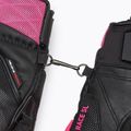 Moteriškos slidininkų pirštinės LEKI WCR Venom SL 3D black/ pink 6