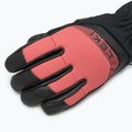 Moteriškos slidininkų pirštinės LEKI Griffin Base 3D black/ rose 4