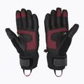 Moteriškos slidininkų pirštinės LEKI Griffin Pro 3D black/ rose 2