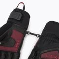 Moteriškos slidininkų pirštinės LEKI Griffin Pro 3D black/ rose 6