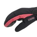 Moteriškos slidininkų pirštinės LEKI Vallarta 3D Mitt black/ rose 5