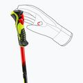 Vaikiškos slidžių lazdos LEKI WCR Evo Lite SL TR bright red/black/neon yellow 6