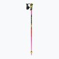 Vaikiškos slidžių lazdos LEKI WCR Evo Lite SL TR neon pink/black/neon yellow 2