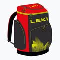 Slidininkų kuprinė LEKI Skiboot Bag WCR 85 l bright red/black/neon yellow